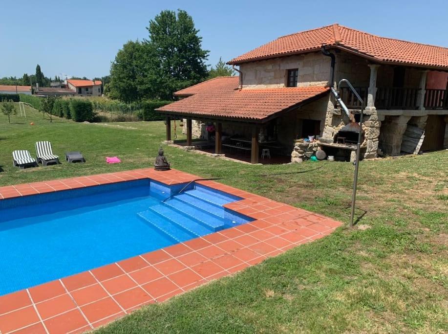 Casa De Campo Con Piscina, Entera O Por Habitaciones Amoeiro Eksteriør billede